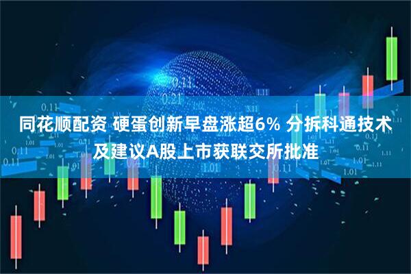 同花顺配资 硬蛋创新早盘涨超6% 分拆科通技术及建议A股上市获联交所批准