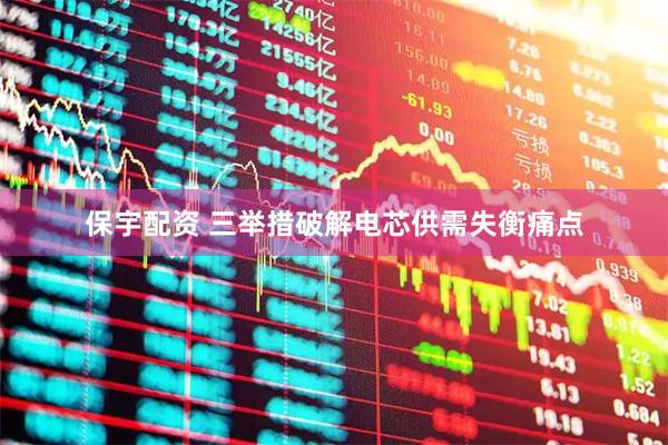 保宇配资 三举措破解电芯供需失衡痛点
